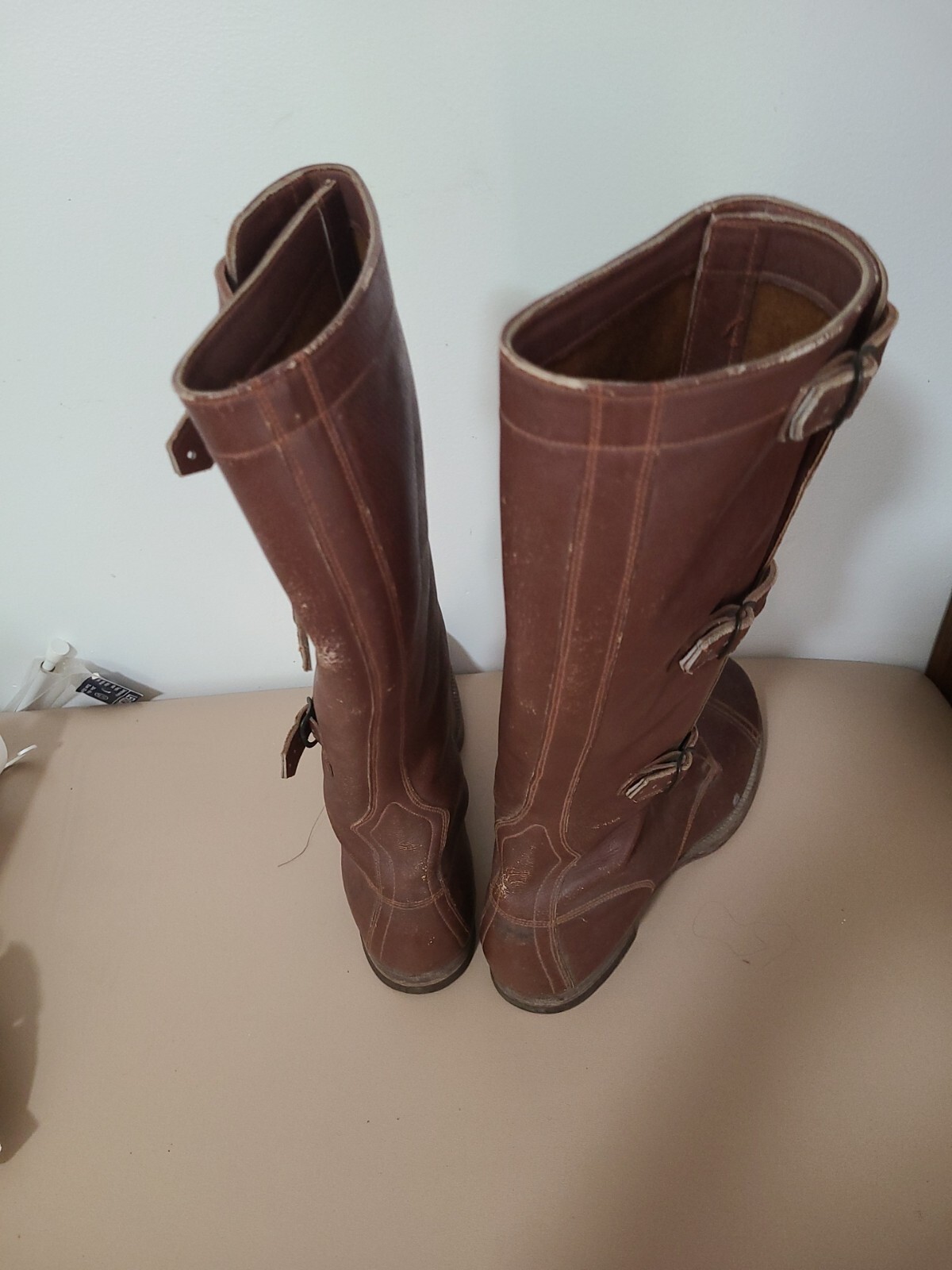 1941 WW2 Army Military Cavalry Riding Mens Boots Original Size 10.5 | eBay