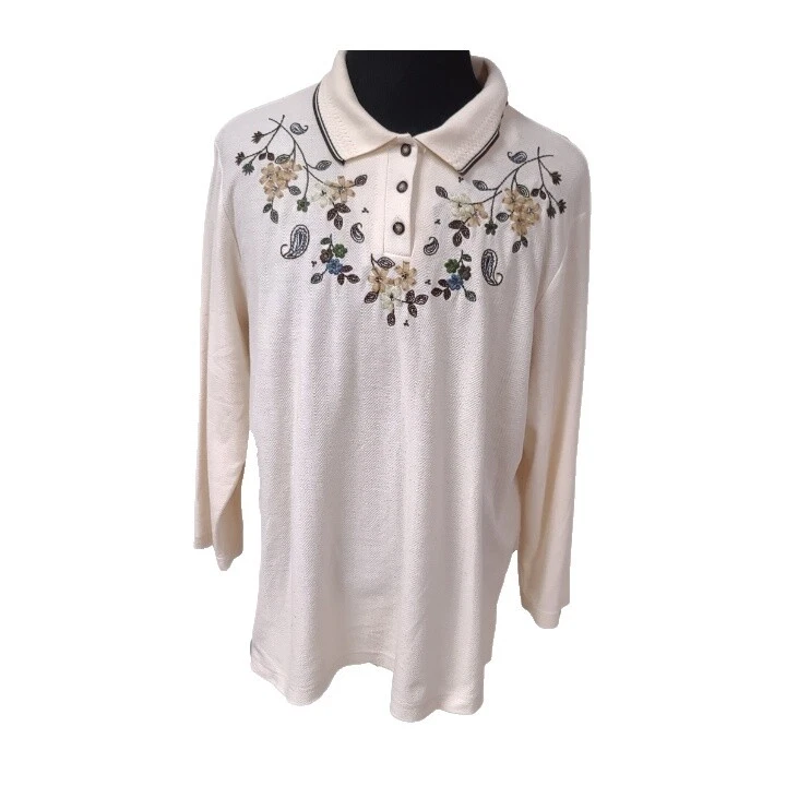 Tops floral de algodón Teddi para Mujeres