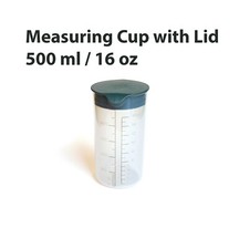 1 vaso medidor con tapa Ikea Standardmatt Cup botella seca líquida 16 oz 500 ml nuevo