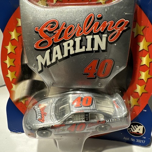 STERLING MARLIN #40 2002 SILVER DODGE 1:64 Scale Nascar Diecast NEW With Hood - Picture 2 of 3