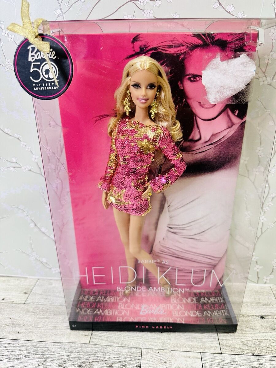 Barbie as Heidi Klum Blonde Ambition 2009 Mattel Pink Label Barbie as Heidi Klum Blonde Ambition 2009 Mattel Pink Label