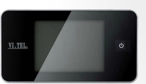 VI.TEL. Spioncino digitale elettronico porta telecamera LCD 2,6" Oro E042640 - Foto 1 di 2