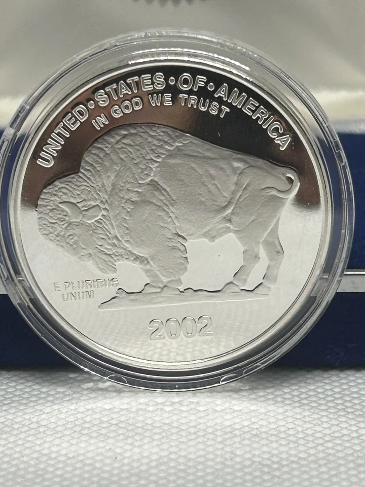 2002 Buffalo Silver Coin National Collectors Mint 🇺🇸💯✨ - Image 4 of 4