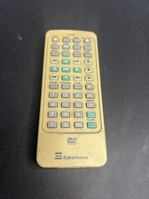 CyberHome DVD Player Remote Control Model RMC 300Z Gray OEM Tested Working