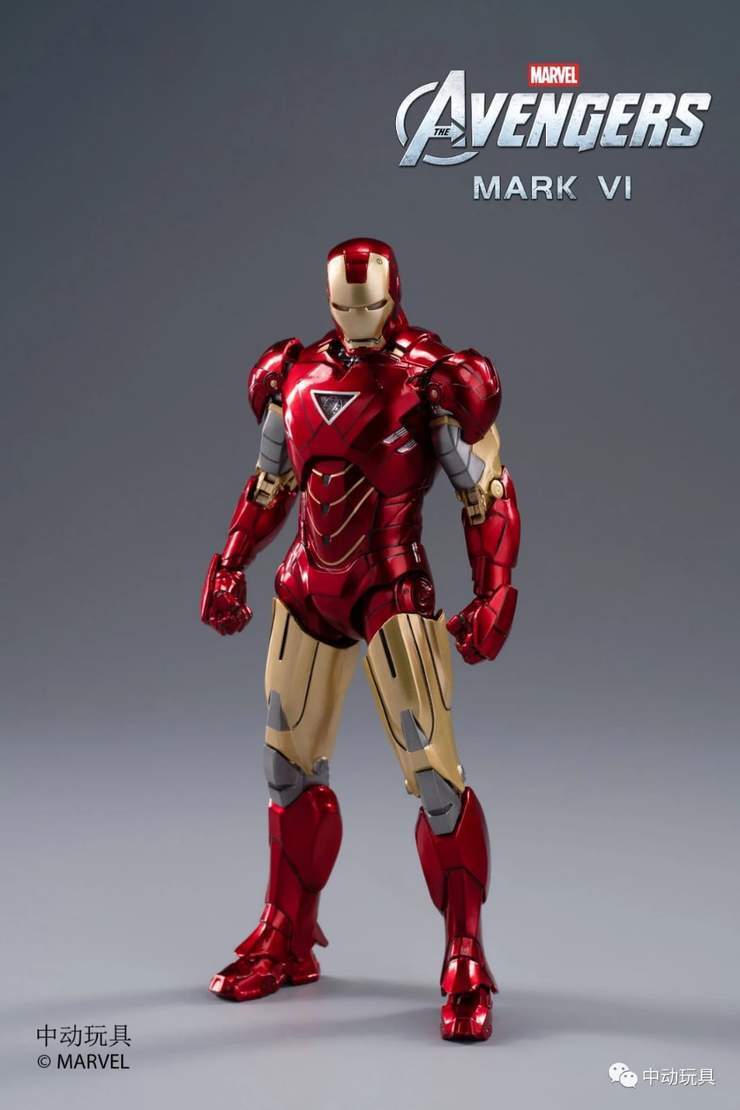 ZT Toys Marvel Ironman Mark VI MK 6 (Official Licensed ZT Toys Marvel Ironman Mark VI MK 6 (Official Licensed