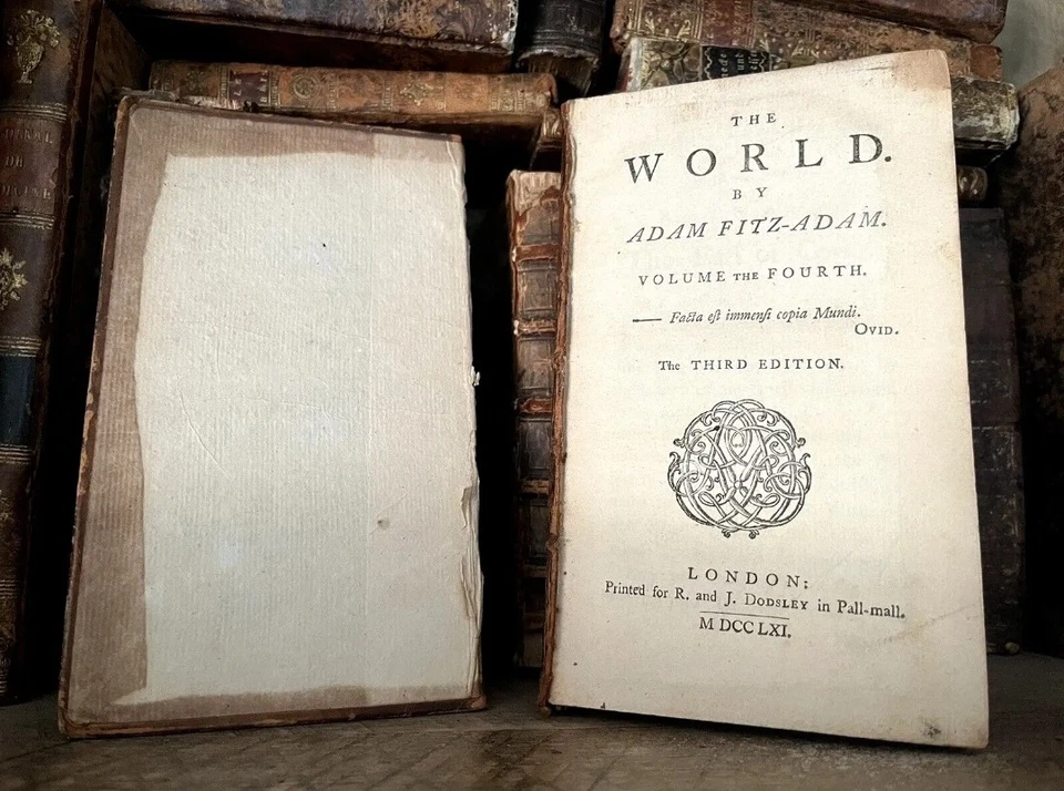 1761 THE WORLD by Adam Fitz-Adam - Nakedness, Passions, Trade and Warriors - Image 2 of 4