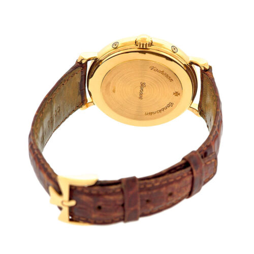 VACHERON CONSTANTIN 18K Yellow Gold 36mm Historiques Triple Calendar 47050 Minty - Picture 3 of 5
