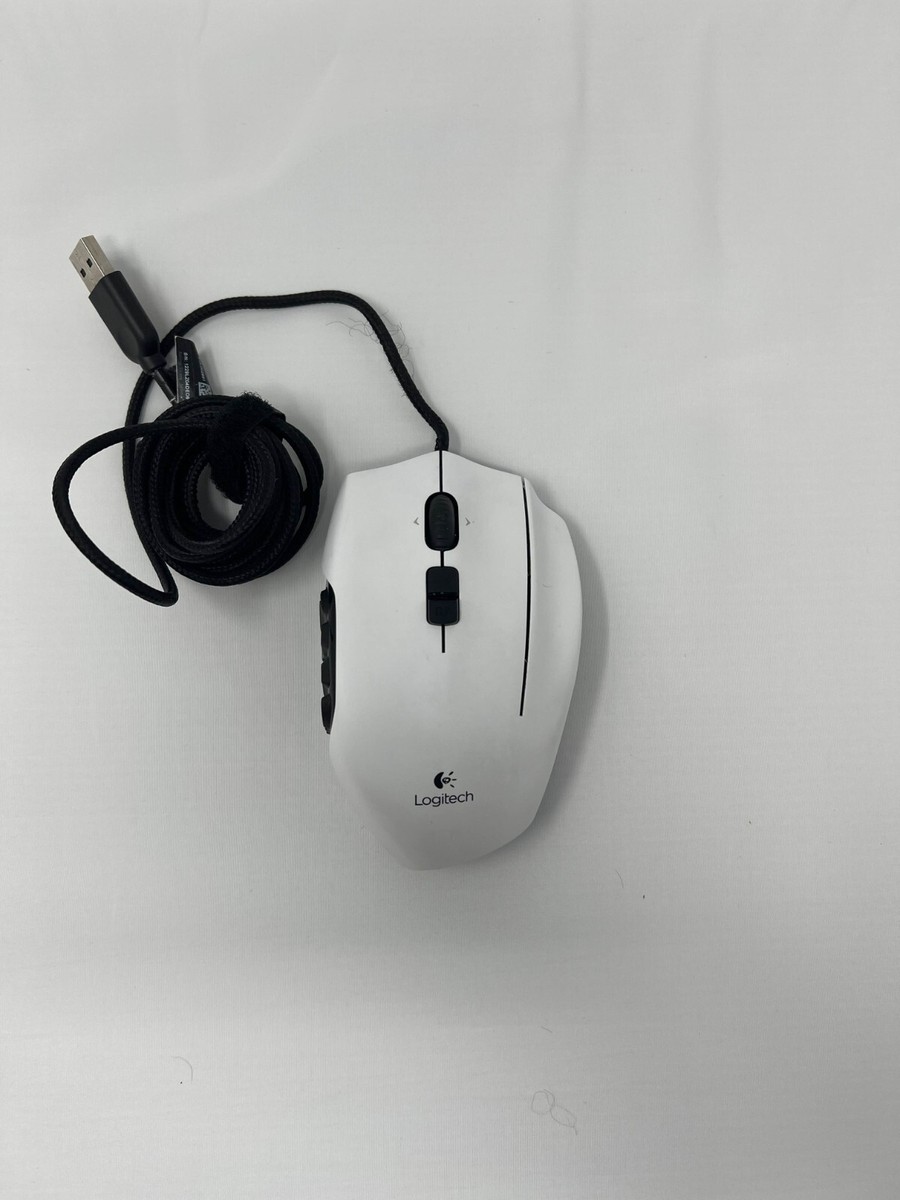 Logitech G600 MMO Mouse White - Rare Edition, 12