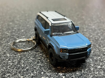 #ad #ad 2024 Toyota Land Cruiser Keychain Heritage Blue Hot Wheels Matchbox J300 $27.99
