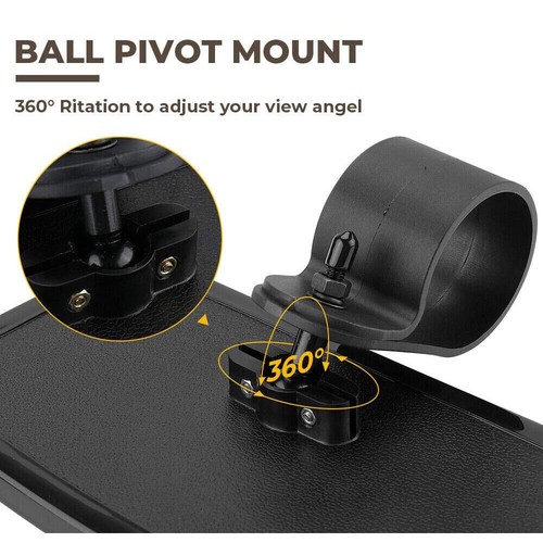FOR YAMAHA REAR VIEW CENTER MIRROR 1.5" - 1.75" - 2" ROLL CAGE BAR MIRROR SIDE - Bild 7 von 12