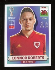 2022 Qatar Fifa World Cup Panini Sticker CONNOR ROBERTS Wales WAL9