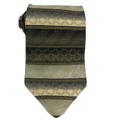 Today's Man Silk Necktie Multi Design Multi Color Made In Italy 57''