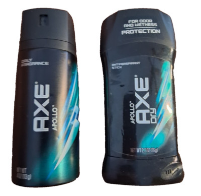 Axe Apollo Men 1Fragran 1Antiperspirant Stick Dry Odor Wetness Protection2.7oz 