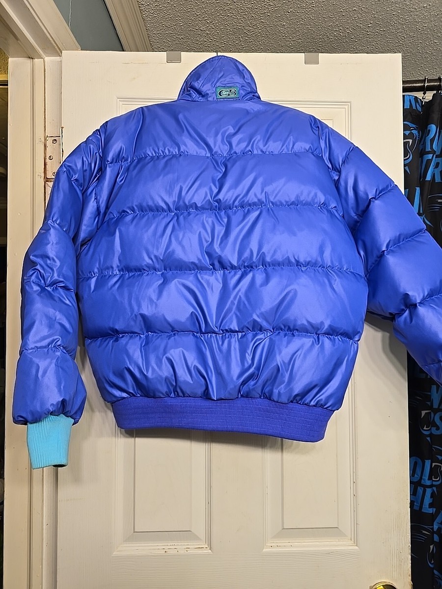 80s Reversible CB Sports Ski Jacket Retro Down Puffer Ski Jacket