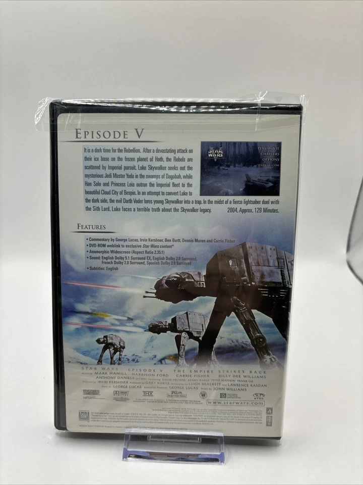 Star Wars The Empire Strikes Back. Widescreen edition in great shape - Image 2 of 2