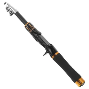 Portable Extendable Fishing Rod Carbon Telescoping Pole for Freshwater Fishing