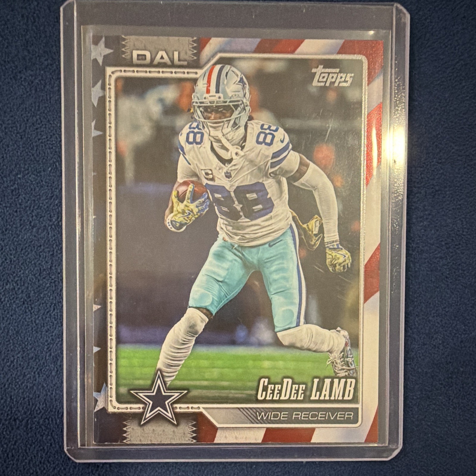 Topps 2025 CeeDee Lamb Serial Numbered #54 Cowboys Football NFL 24/76