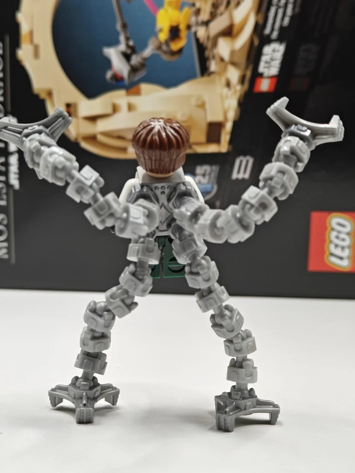 NUEVO Marvel Symbiote Spider-Man VS Doctor Octopus Juego de Minifiguras Lego Personalizadas Foto 3 de 4