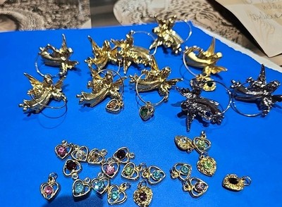 10 Charm Holders And  23 Charms Miss#127