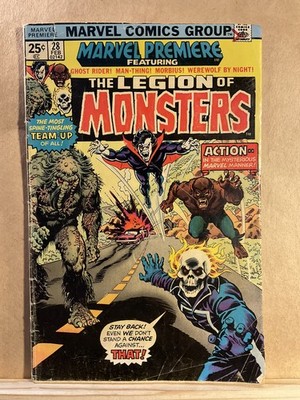 Key Issue Lot   Moon Knight   Werewolf   Legion Of Monster. Bronze Age