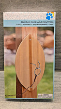 Bamboo Hook and Ring Toss, Outdoor Games, Hook and Ring Game, Outdoor Party Game