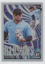 2020 Panini Donruss Optic Optic Illusions Holo Prizm Isan Diaz #OI-4 s3g