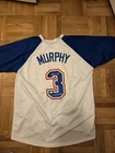 Dale Murphy Signed Atlanta Braves Baseball Throwback Jersey JSA Authentication