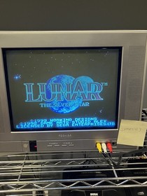 Lunar The Silver Star (Sega CD, 1993) CIB