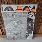 Vintage NOS SEALED Diecut Halloween MANBAT BAT SPIDER COBWEB Mobile Decor — photo 2