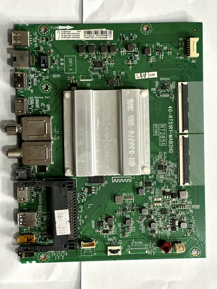 carte mère tv THOMSON 55UE6400W - Photo 1/1