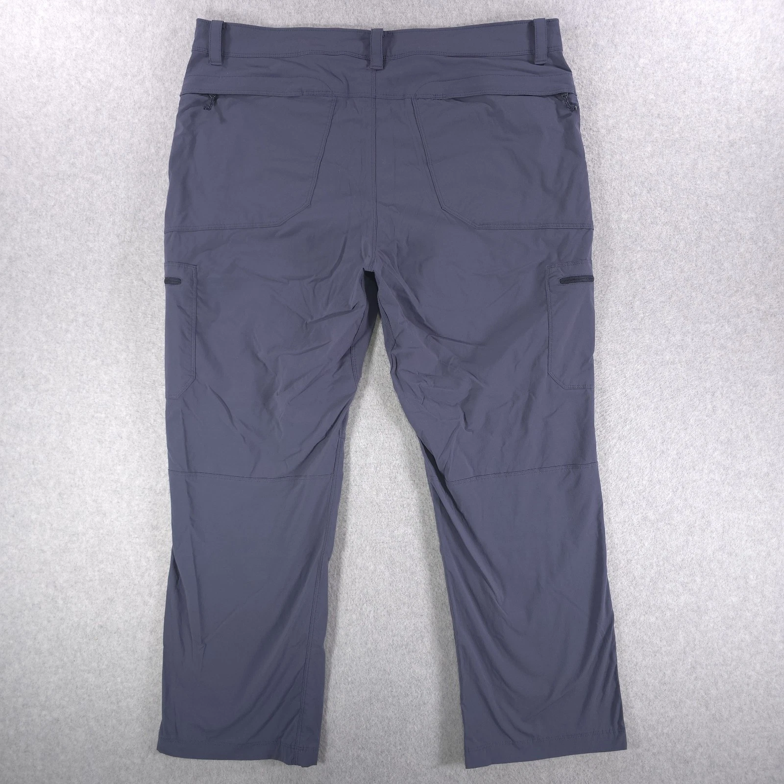 LL Bean Water-Resistant Cresta Hiking Cargo 506421 Gray Pants Mens 38x30 (38x29)