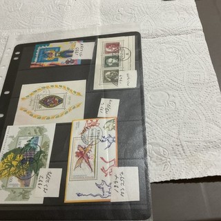 Germany X 5 Used Stamp Mini Sheets Circ 1969/97