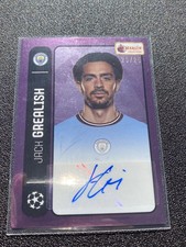 2022-23 Topps Jack Grealish Platinum Curated UEFA Soccer Cards Checklist 25