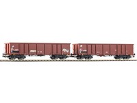 Piko 28310 GüTerwagenset Offene GüTerwagen Eaos Mit Graffiti FS 2X Spur H0