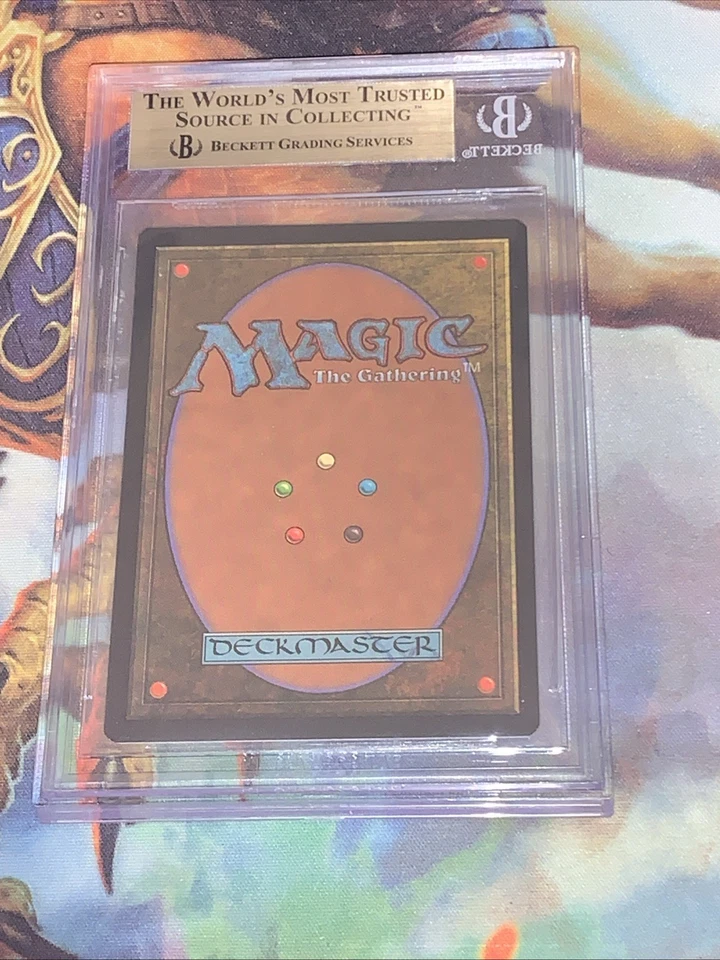 1995 MTG Swords to Plowshares Korean FBB 4th Edition BGS 9.5 (9.5, 9.5, 9.5, 10) - Image 4 of 4