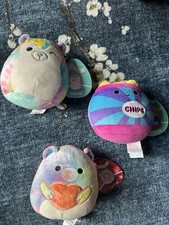 3 Original Squishmallows 5 Inch - Cyrena, Patricia, Babette