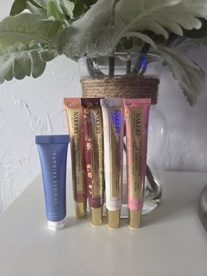 Nakery Plumping + Line Smoothing Lip Treatment Set Of 4 & Summer Friday Jet Leg