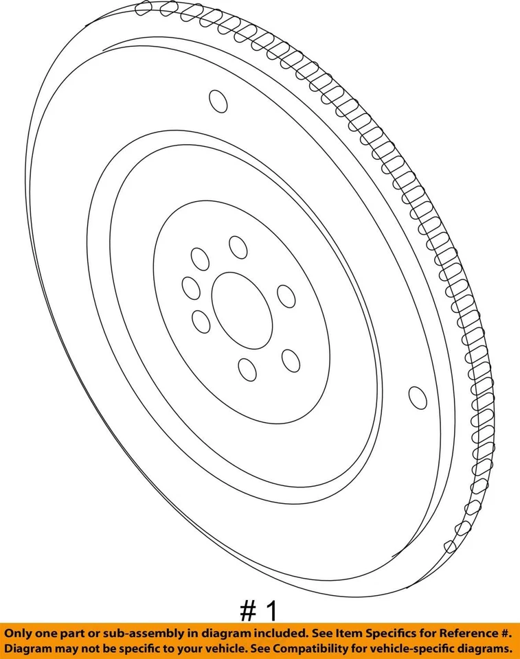 Placa flexible de Ford Escape 2014 1,6 L AT 11928319 Foto 4 de 4