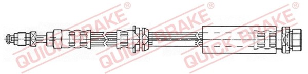 Quick Brake Bremsschlauch 37.918 FüR Mazda Fiesta DY Ford 5 Van 16V Tdci DY3W-image