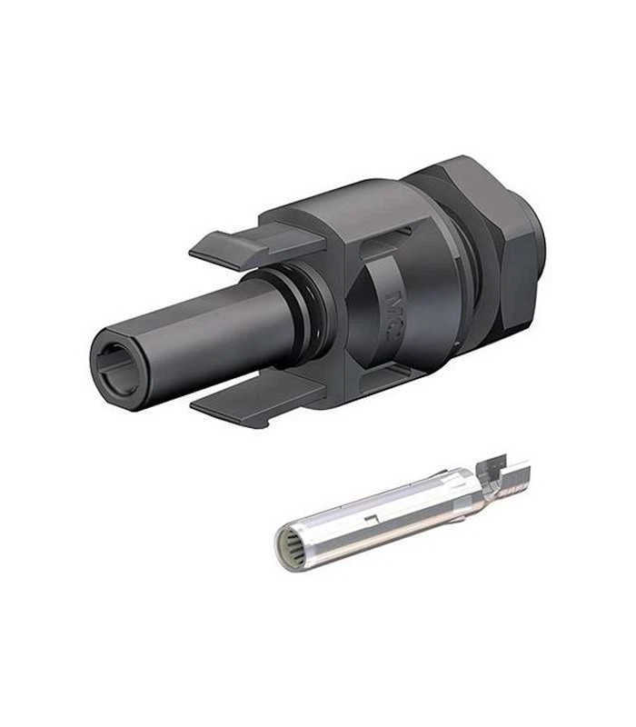 Conector MC4 hembra con terminal por panel - Imagen 1 de 1