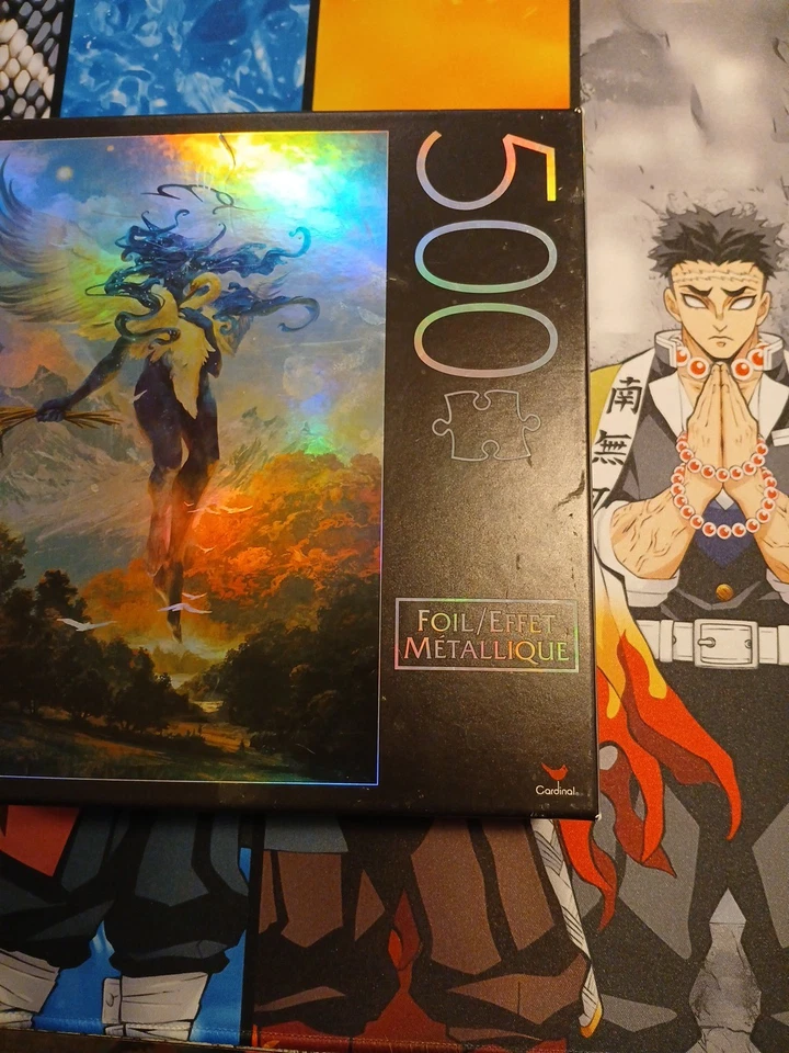 Hamaliel, El Ángel de Virgo Efecto Lámina Metálica 500 Piezas Puzzle Caja Sellada Foto 3 de 4