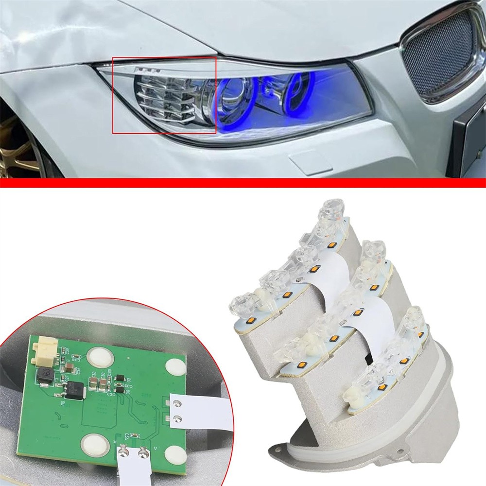 For BMW E90 E91 Front Right LED Turn Signal Light Xenon Headlight Module 7245814