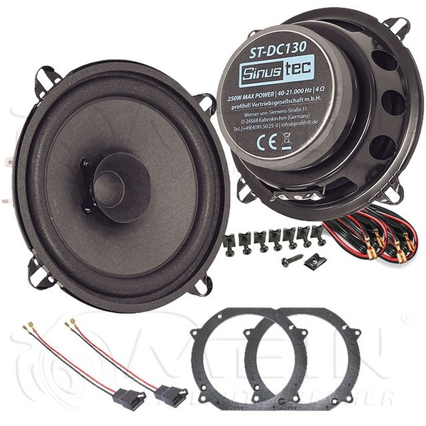 Sinustec Auto Lautsprecher FüR Volvo 740/760 1984-1992 Front TüR Vorn 250W #CI1C-image