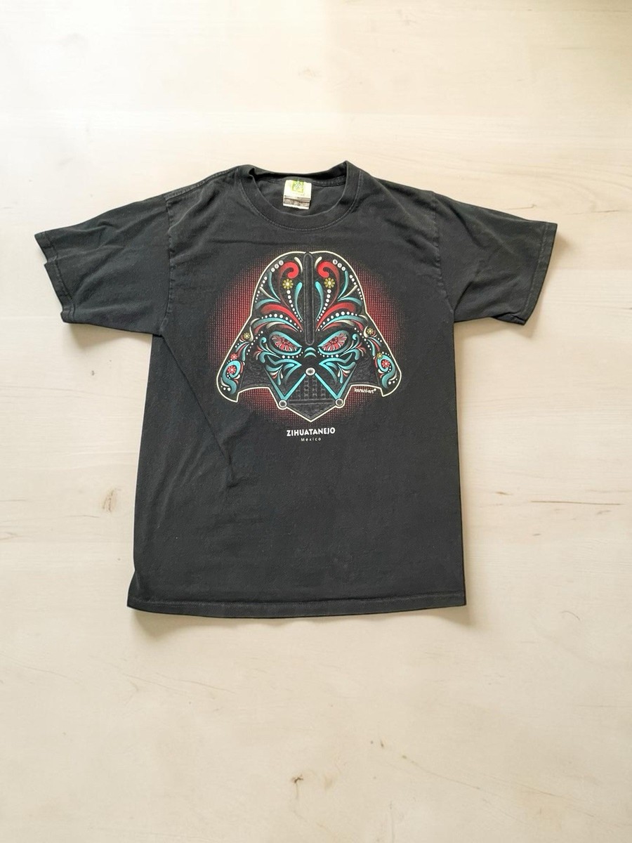 Karani Art Darth Vader Sugar Skull Day of the Dead Zihuatanejo Mexico Medium