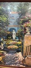 Canvas Painting Original Signed Howard Behrens-Style Oil