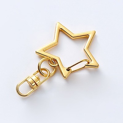 Creative Star Power Schlüsselanhänger mit kleinem DC Ring für stilvolles Zube