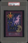2025 POKEMON ASTRONOMICAL POSTCARD ESPEON/LUNATONE/SOLROCK/UMBREON PSA 9
