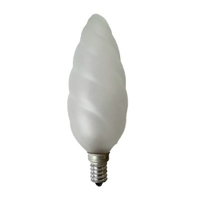 Glühbirne Riesenkerze Flambeau 40W E14 matt gedreht Glühlampe warmweiß dimmbar