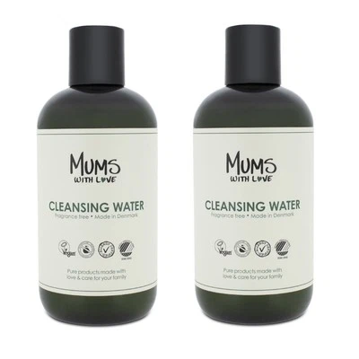 Cleansing Water Fragrance Free 250ml x 2 By Mums With Love