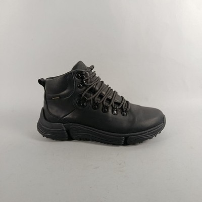 Clarks Goretex Stiefel Damen Größe 5 Schwarz Leder Trigenic Schnürschuhe Wandern
